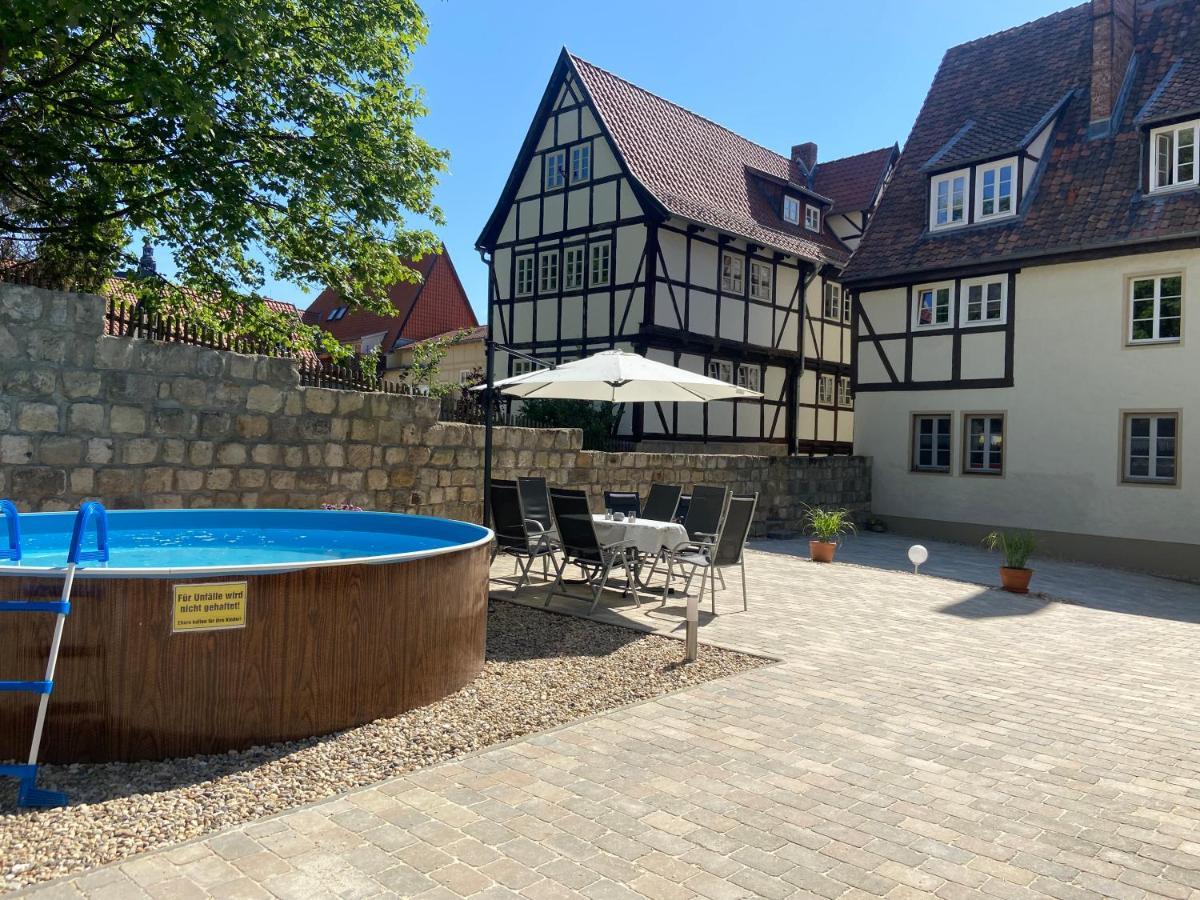 Apartment In Der Hohen 奎德林堡 外观 照片